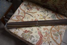 Sixteen vintage brass stair rods, width approx. 81cm
