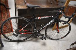 A modern specialized Allez road bike small (49cm) frame