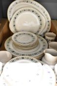 A selection Royal Doulton fine china Tapestry pattern tea and dinner wares, approximately 30