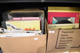 A collection of mainly shellac records including Lynne Fontanne-The White Cliffs of Dover and One.