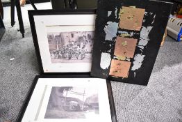 A modern oil on board entitled Progression signed Melissa Harwood to reverse 61cm x 46cm sold with a