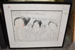 Richard.... (British contemporary) The Rolling Stones in Hyde Park, an endearing juvenile