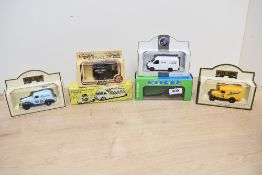 Six Die cast model vans, fountain pen related, Days Gone 1930Model A Ford Van for Waterman Pens, a