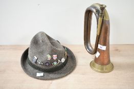 A late 19th to early 20th-century Jérôme Thibouville-Lamy and Company of London brass and copper