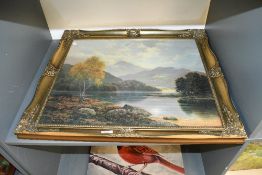 After Gerald Coulson (British 1926 - 2021) Lithograph 'Clearing Skies' a late summer mountainous