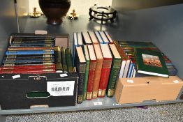 A large collection of 20th-century The Great Writers Library hard back books, to feature a selection