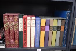 Folio Society. Literature and others. Includes Thomas Hardy box set. (15)