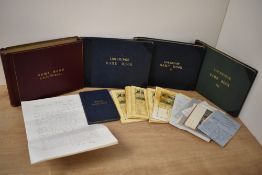 Local History. Hunting and Sporting interest. A small selection of 'Game Books' relating to a Lake