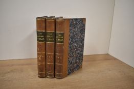 Antiquarian. Anon. - The English in Italy. London: Saunders and Otley, 1825. In three volumes.