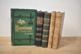 Nineteenth Century Literature. Charles Lever. A small selection. Includes: One Of Them (1861);