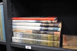 Lake District Art and Artists. Includes two signed copies of Heaton Cooper's Mountain Painter. (7)