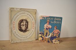 Children's. Two titles. Strang, Herbert (ed.) - The Great Book for Boys. With; Whistler,