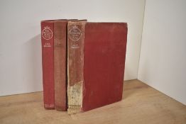 Literature. Fantasy. Tolkien, J. R. R. - The Lord of the Rings. Three volumes. London: George