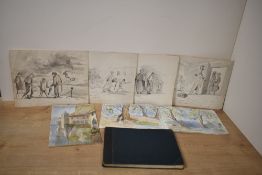 Manuscript. Late Nineteenth century hand-written travel journal. Attributed to 'A. James, esq. of