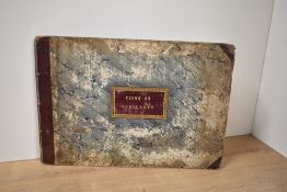 Antiquarian. Lake District. Curio. A bound selection of 19 of William Green's views, accompanied