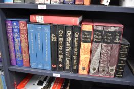 Folio Society. A selection of historical interest titles. Includes the Empires of Early Latin