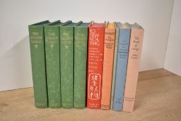 Chinese Literature and related. A small selection. Includes: volumes 1-4 of The Golden Lotus by