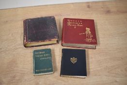 Small format books. Four titles. Two Kate Greenaway's Birthday Book for Children; Favourite Fables