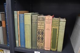 Gardening and Botany. A late 19th Century and early 20th Century cloth-bound selection. Includes: