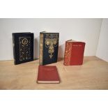 Leather-Bound Pocket Editions of Famous Works. Four titles. Housman's A Shropshire Lad (1936);