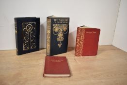 Leather-Bound Pocket Editions of Famous Works. Four titles. Housman's A Shropshire Lad (1936);