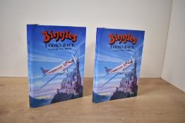 Johns, Capt. W. E. Biggles. Two signed limited editions of Biggles Looks Back. Numbers 22 & 49 of 50