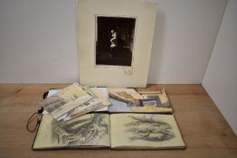 Manuscript. Two Original Sketch-Books. Attributed to S. R. Fothergill [Sydney Roden]. Circa 1884-