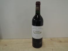 Chateau Margaux Grand Vin 1993 Premier Grand Cru Classe, Margaux 12.5% vol, 75cl, bottle stored in a