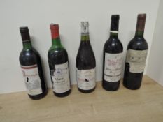 World Red Wine, Bergerac 2002, 12% vol, 75cl, Clos Du Moulin 1999, 12% vol, 75cl, Chile El Emperador