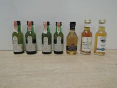 Whisky Miniatures, The Macallan 10 Year Old Single Highland Malt Scotch Whisky, 40% vol, 5cl,