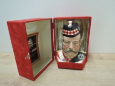 Grants 25 Year Old Very Rare Scotch Whisky in a William Grant Character Jug specially commissioned