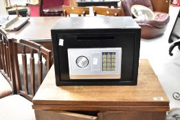 A small digital combination safe