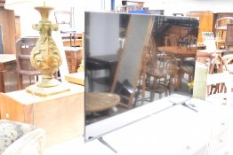 A Hisense TV, model 50A6KTUK, with Freeview play inbuilt