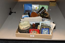 A selection of late 19th to 20th-century Gentleman's sundry wares, to feature a Scotch Bitter