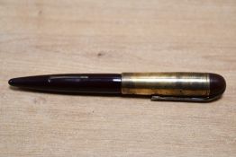 Of pen collecting interest, an early to mid 20th-century Art Deco-style Wahl Eversharp Skyline