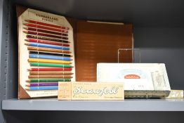 Of local pencil collecting interest, a selection of 20th-century Cumberland and Keswick made