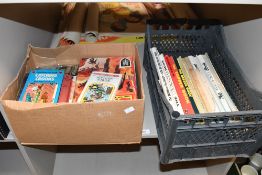 A mixed selection of vintage books, to include The Dandy Book, The Beano Book, The Beezer Book and