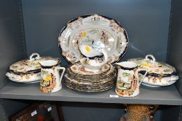 A selection of late 19th to early 20th-century British Anchor Pottery (1884 - 1970) 'Japan'