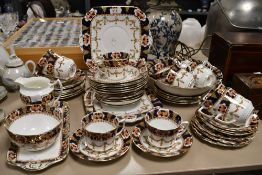 A selection of early 20th-century Royal Albion china tableware, to feature hand painted floral and