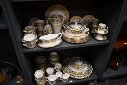 A large selection of 20th-century Royal Worcester fine bone china 'Windsor' tableware, featuring a