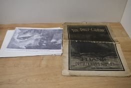 An early 20th-century The Daily Graphic Titanic in Memoriam Number, dated Saturday, April 20th,