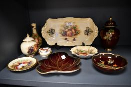 A selection of 20th-century sundry china and ceramic ware, to feature Aynsley bone china 'Orchard