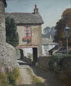 *Local Interest* Geoffrey H Pooley (British 1908-2006) Oil on board, a depiction of Yard 39 'Tanners