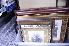 A collection of vintage pictures and prints.