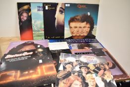 Twelve assorted LP records including Queen-The Miracle, Sinead O'Connor-I do not want what I haven't