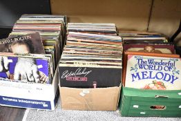 A large quantity of LP records and box sets in three cartons to include The Monty Python Instant