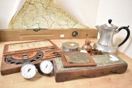 A quantity of 20th-century sundry wares, to include The L.S. Starrett Company of Massachusetts