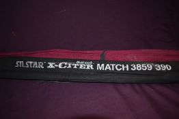 An Abu Garcia Counterstrike 13A graphite 3pc ultra light match rod and a Silstar X-citer match 3pc