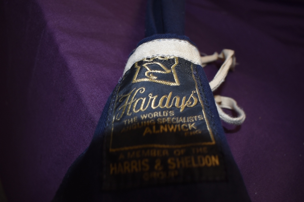 A Hardy 2pc 9ft #6 fly rod marked LY in original marked soft sleeve