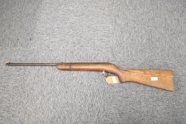 A break action BSA air rifle .177 with 15 inch barrel no visable ser no in working order